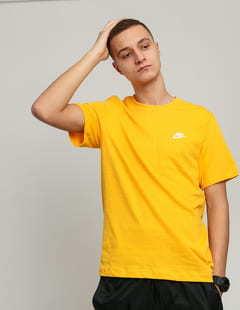 Nike M NSW Club Tee světle oranžové