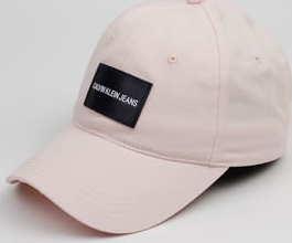 CALVIN KLEIN JEANS Institutional Cap světle růžová