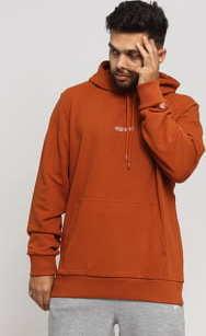 New Era Essential Hoody New Era tmavě oranžová