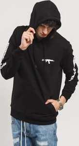 Urban Classics Clique Hoody černá