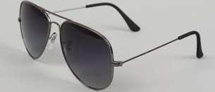 MD Sunglasses PureAv stříbrné / šedé