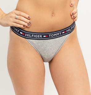 Tommy Hilfiger Bikini - lip C/O melange šedé