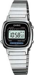 Casio LA 670WE-1EF stříbrné