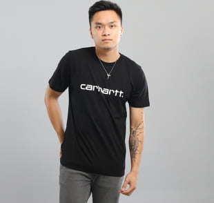 Carhartt WIP SS Script T-Shirt černé