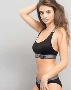 Calvin Klein Bralette Lightly ined C/O černé