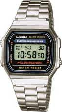 Casio A168WA 1YES stříbrné