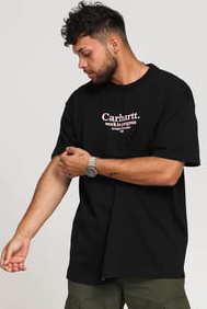 Carhartt WIP SS Commission Tee černé