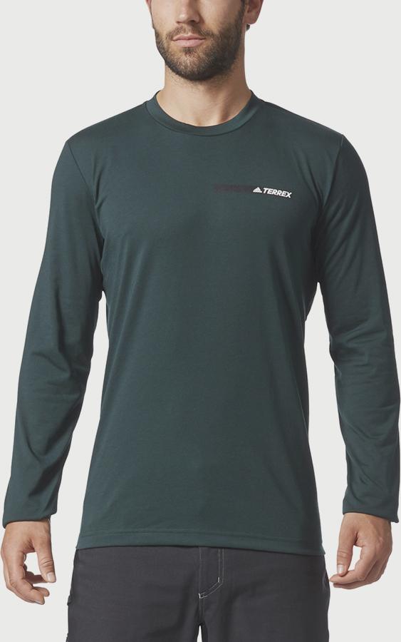 Tričko adidas Performance FELSBLOCK LS