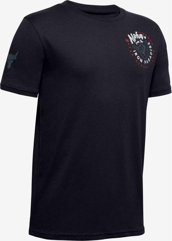 Project Rock Iron Paradise Triko dětské Under Armour