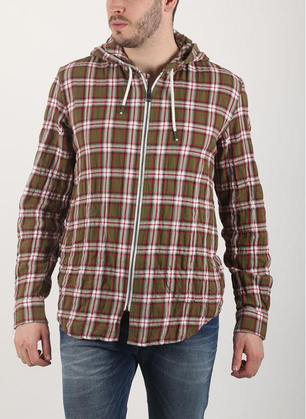 Košile Diesel S-HOODZIP TOP