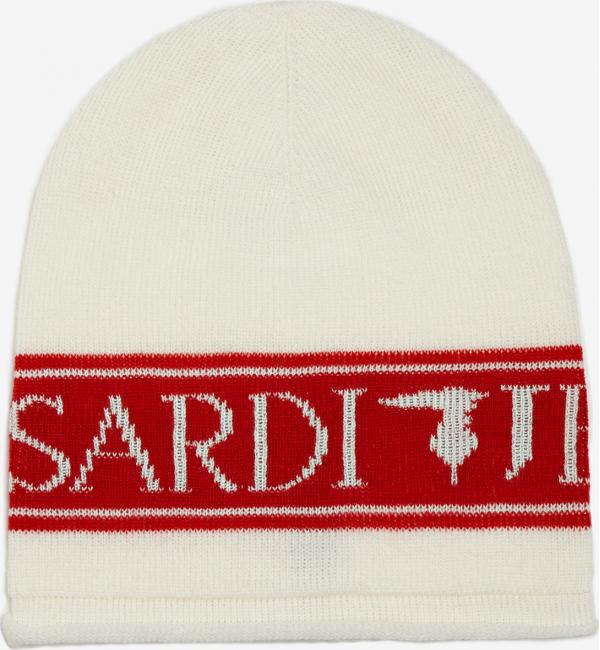 Čepice Trussardi Beanie Knit Merinos Maxi Logo