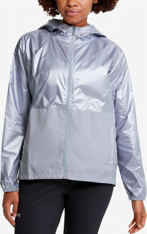 Bunda Under Armour Metallic Woven Fz-Blu