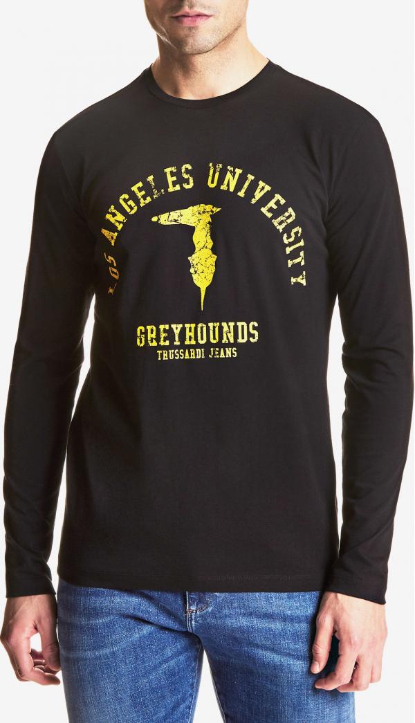 Tričko Trussardi Long Sleeves T-Shirt Cotton Jersey Reg.Fit
