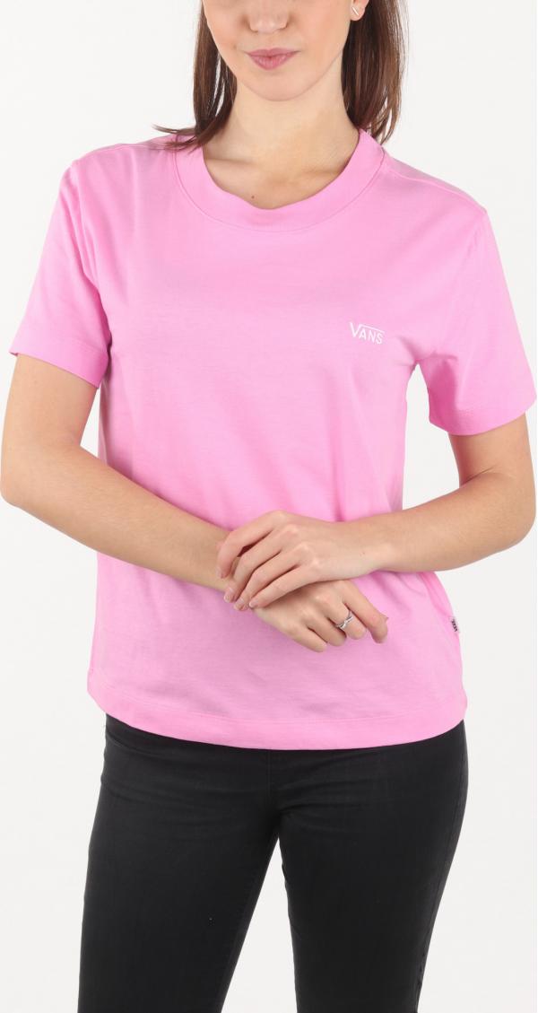 Tričko Vans Wm Junior V Boxy Fuchsia Pink