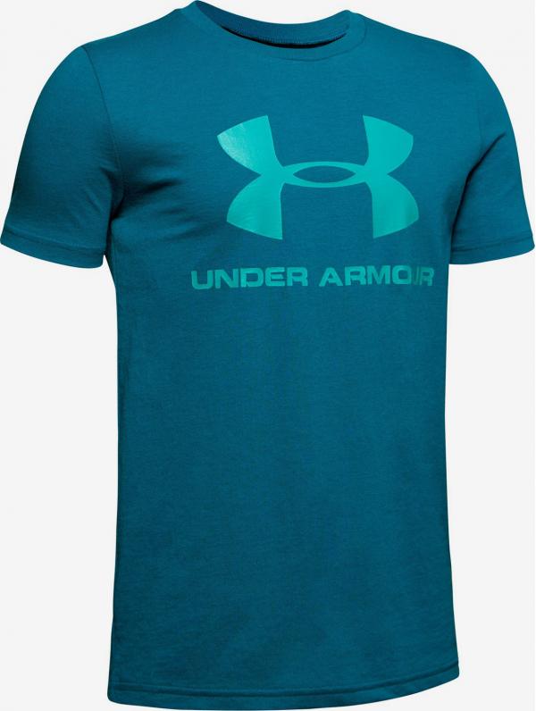 Tričko Under Armour Sportstyle Logo Ss-Grn