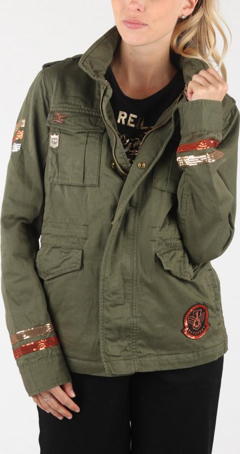 Bunda Superdry Glitter Rock Rookie Jkt