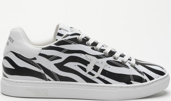 Boty Trussardi Sneaker Pu Animalier Reverse