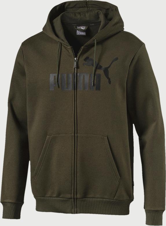 Mikina Puma Essentials Fleece Hooded Jkt
