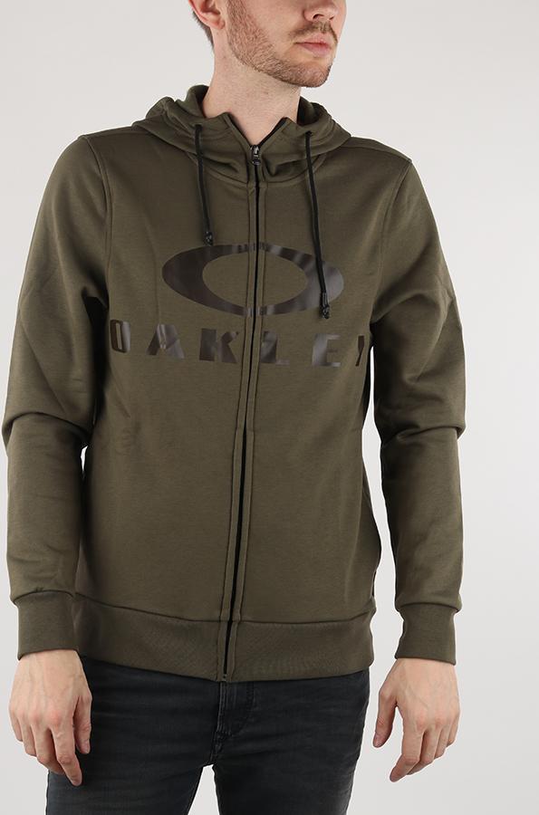 Mikina Oakley Bark Fz Hoodie Dark Brush