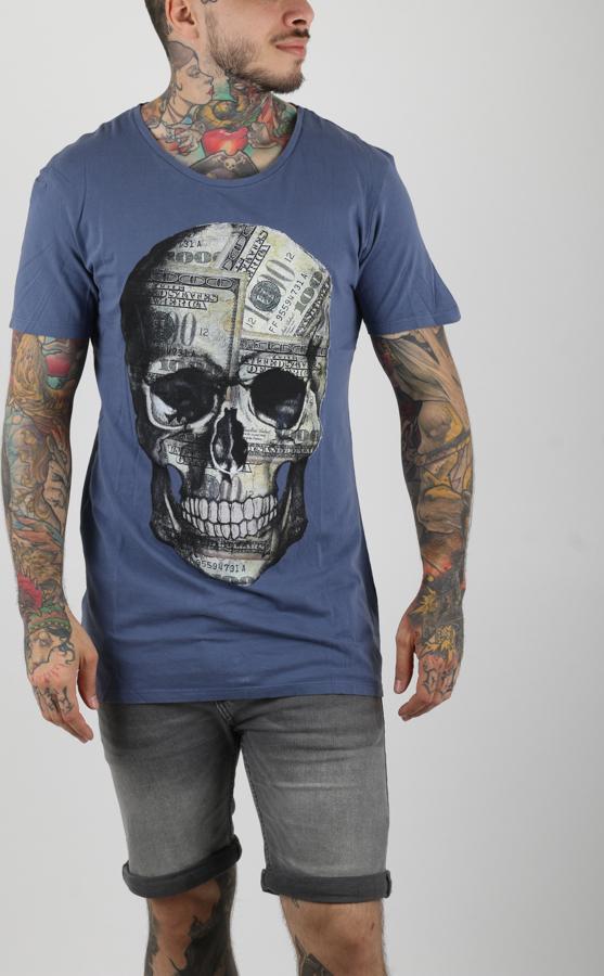 Tričko Alcott MONEY SKULL