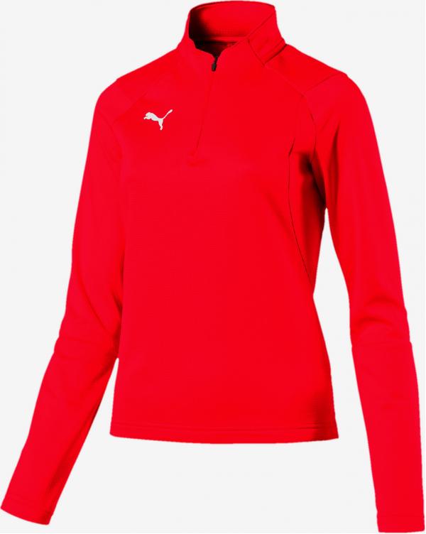 Tričko Puma Liga Training 1 4 Zip Top W