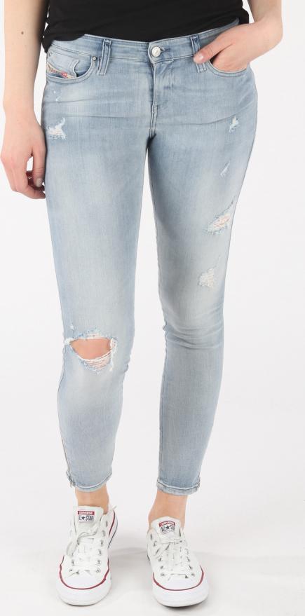 Džíny Diesel Skinzee-Low-Zip L.32 Pantaloni