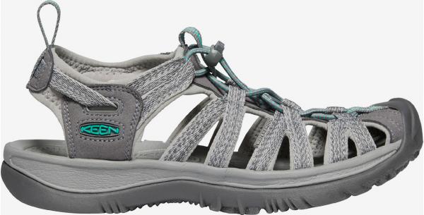 Sandály Keen Whisper W Medium Grey/Peacock Green Us