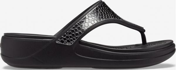 Monterey Metallic Wedge Žabky Crocs