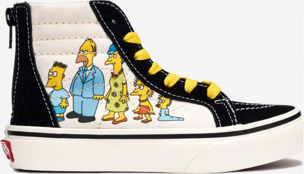 The Simpsons Sk8-Hi 1987-2020 Tenisky dětské Vans