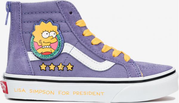 The Simpsons Sk8-Hi Lisa 4 Tenisky dětské Vans