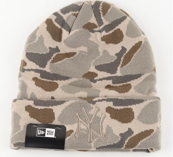 Čepice New Era MLB Camo cuff NEYYAN