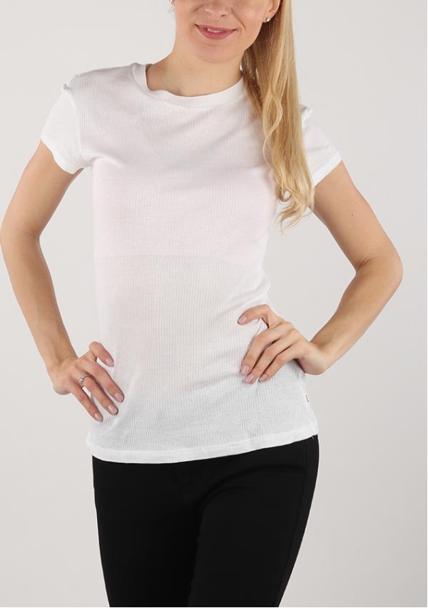 Tričko Lee Body Con Tee White