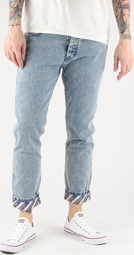 Džíny Wrangler Regular Tapered B&Y Speedy Blue