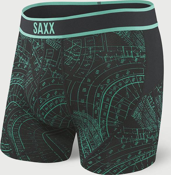 Boxerky Saxx Kinetic Boxer Grid Iron