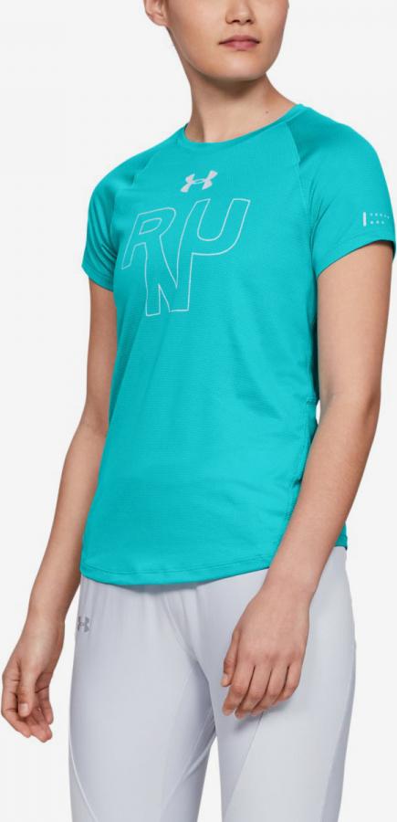 Tričko Under Armour Qualifier Run Short Sleeve-Blu