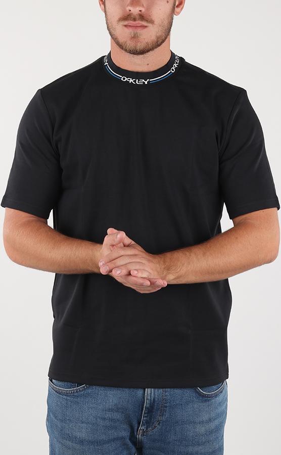 Tričko Oakley Logo Neck SS Tee