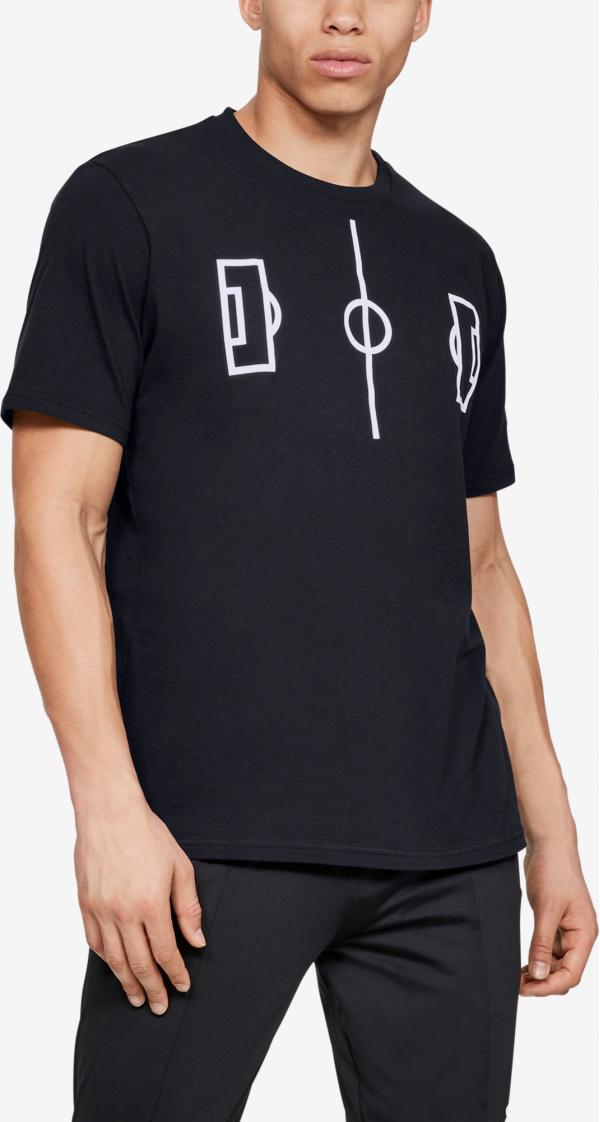 Tričko Under Armour Field Tee-Blk
