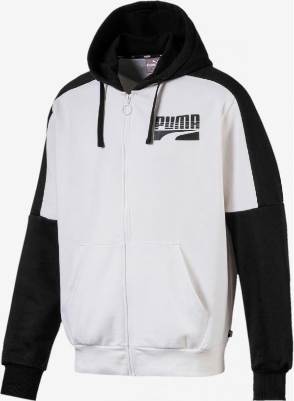 Mikina Puma Rebel Block Fz Hoody Fl