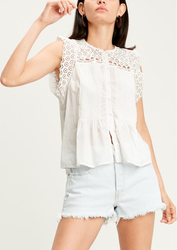 Top Levi's® Charlie Top Cloud Dancer