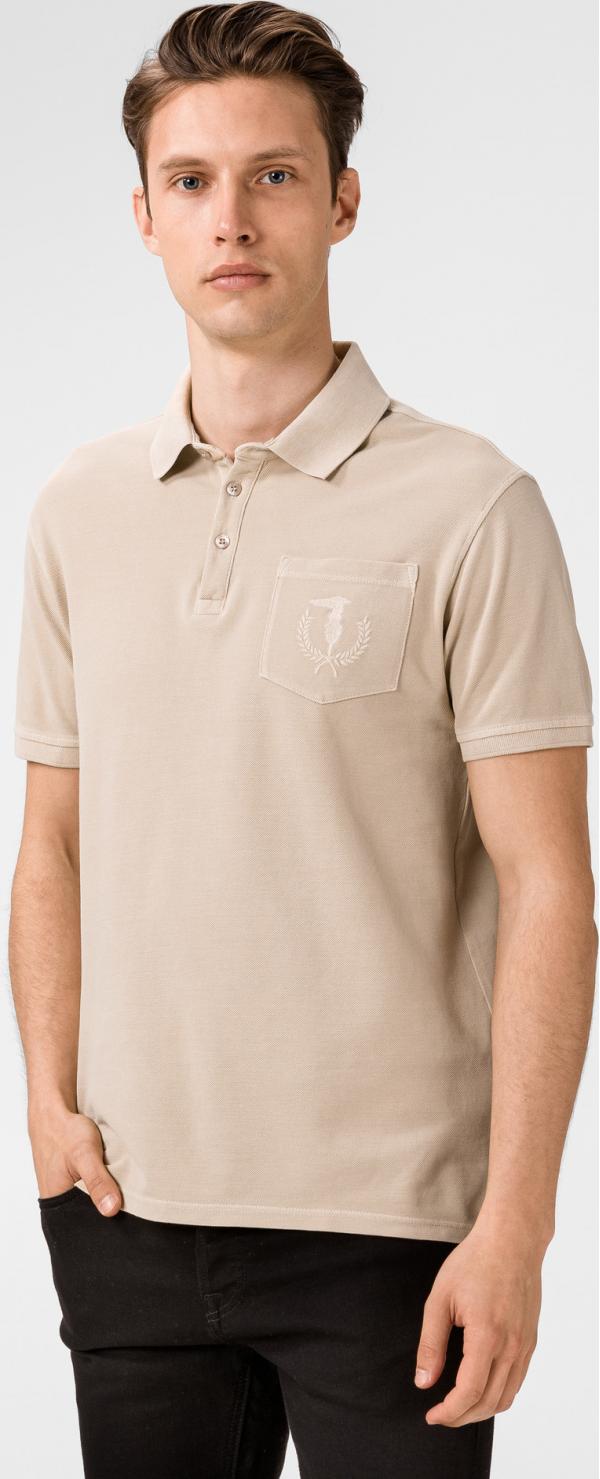 Tričko Trussardi Polo Piquet Pure Cotton Regular Fit