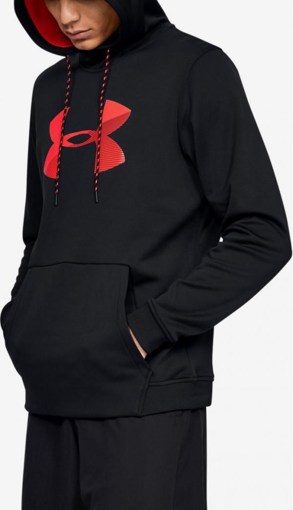 Mikina Under Armour AF PO Hoodie Big Logo Graphic-BLK