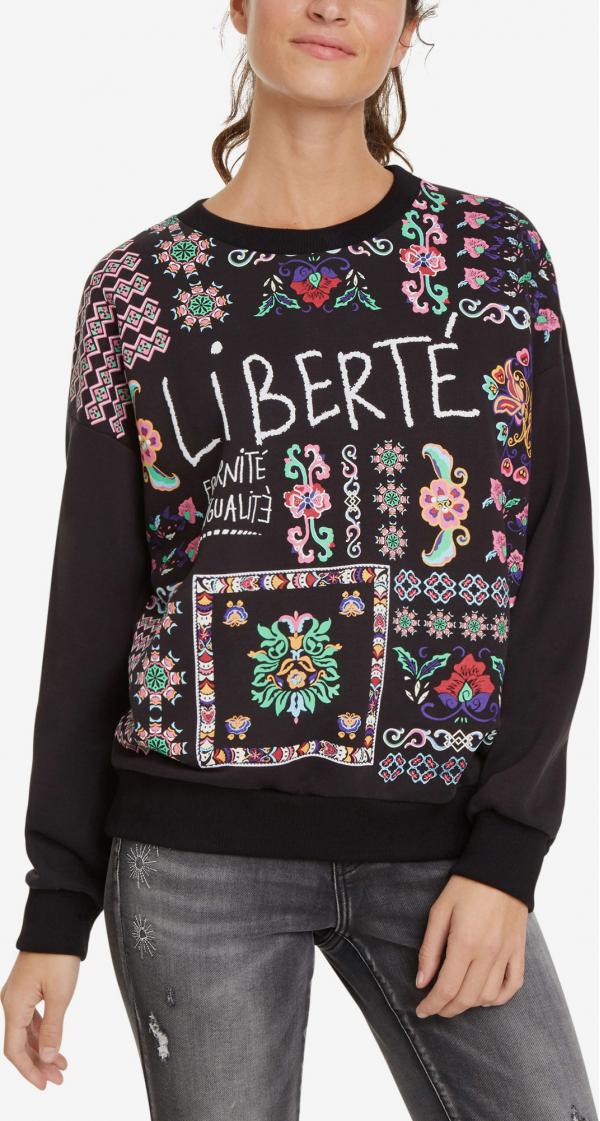 Mikina Desigual SWEAT TIANA