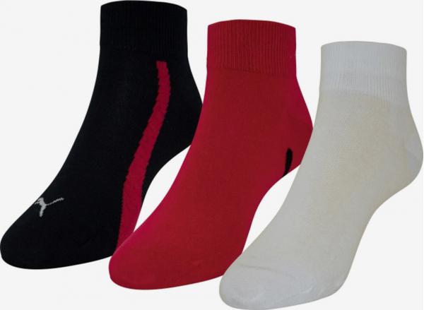 Ponožky Puma Unisex Lifestyle Quarters 3 Pack
