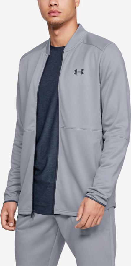Mikina Under Armour Mk1 Warmup Bomber-Gry