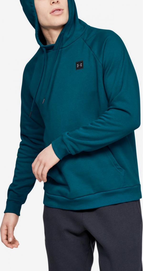 Mikina Under Armour Rival Fleece Po Hoodie-Grn