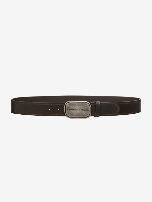 Pásek Trussardi T-Travel Weekend Travel Belt Leather