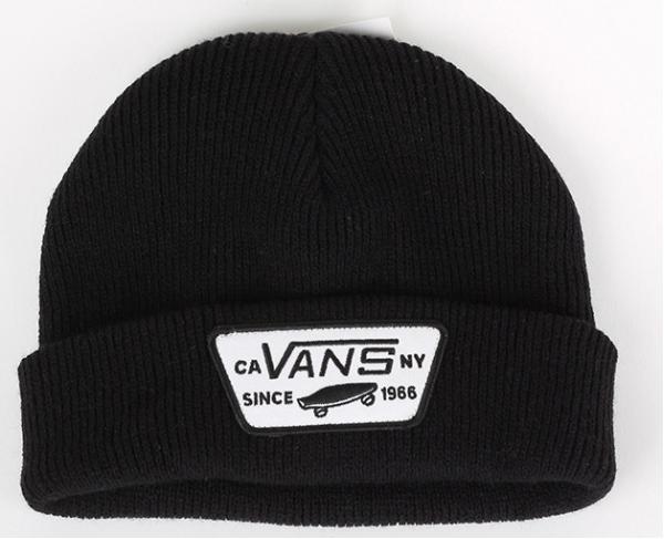 Čepice Vans BY MILFORD BEANIE BO Black