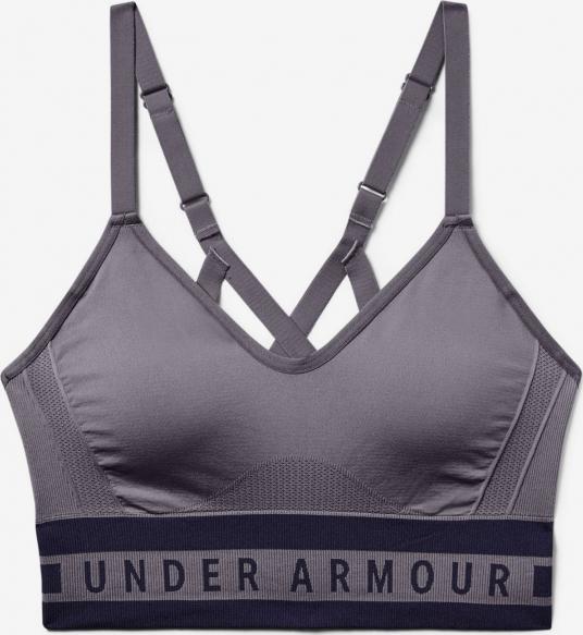 Kompresní podprsenka Under Armour Seamless Longline Bra-Gry