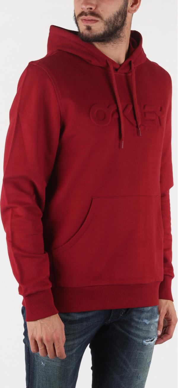 Mikina Oakley Embossed Graphic Hoodie Raspberry