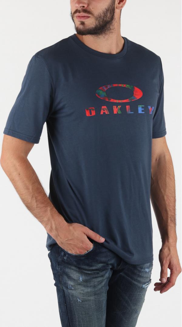 Tričko Oakley Ellipse Rainbow Tee Foggy Blue